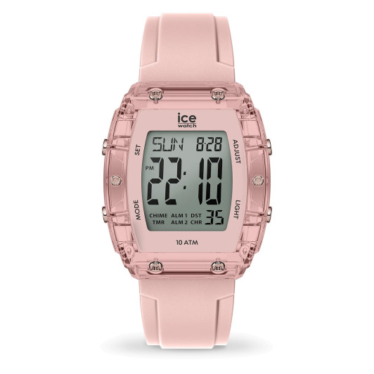 Ice Watch® Digital 'Ice Digit Boliday - Nude - Clear' Damen Uhr (Small) 024563