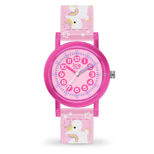 Ice Watch® Analog 'Ice Learning - Pink Unicorn' Mädchen Uhr (Extra Small) 024496