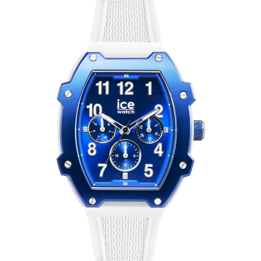 Ice Watch® Multi Zifferblatt 'Ice Boliday - White Blue' Unisex Uhr (Medium) 023313
