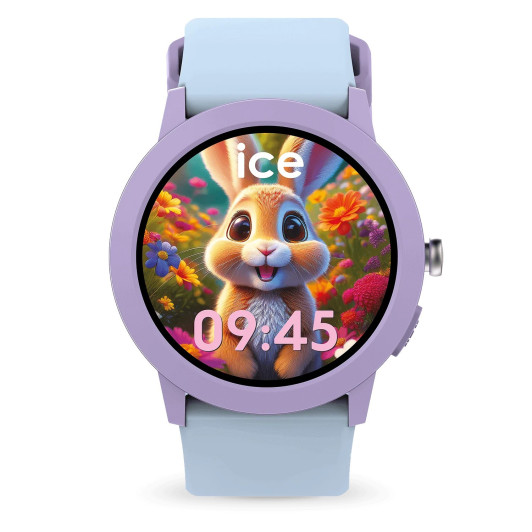 Ice Watch® Digital &#039;Ice Smart Junior Rd - Find My - Purple Soft Blue&#039; Child&#039;s Watch 025442