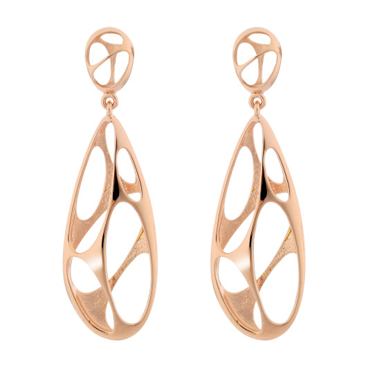 Orphelia® 'Ava' Damen Sterling Silber Ohrhänger - Rosé ZO-7374 RG