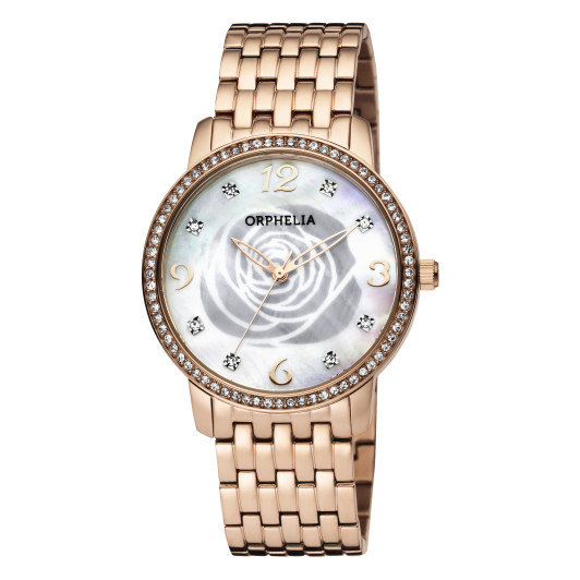 Orphelia® Analogue &#039;La Rose&#039; Women&#039;s Watch OR12705