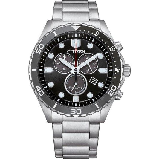 Citizen® Chronograph &#039;Of Sporty Aqua&#039; Men&#039;s Watch AT2568-82E