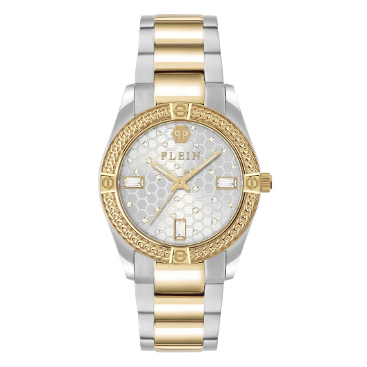 Philipp Plein® Analoog &#039;Plein icon chain&#039; Dames Horloge PW1FA0225
