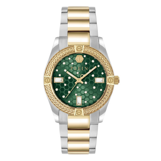 Philipp Plein® Analoog &#039;Plein icon chain&#039; Dames Horloge PW1FA0325