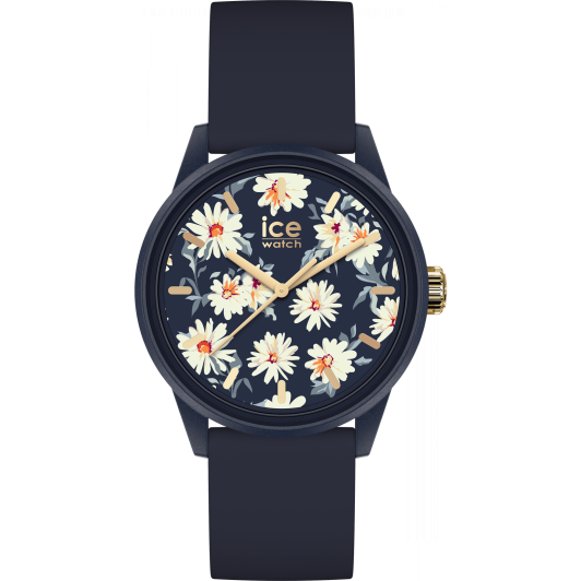 Ice Watch® Analogue 'Ice Solar Power - Twilight Daisy' Women's Watch (Small) 020599