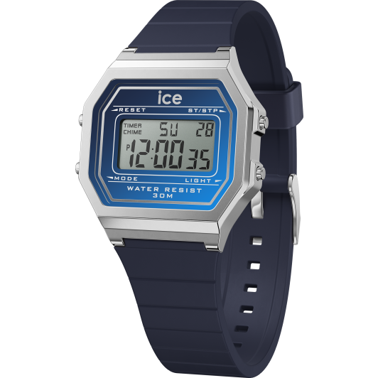 Ice Watch® Digital 'Ice Digit Retro - Navy Twilight' Damen Uhr (Small) 023309
