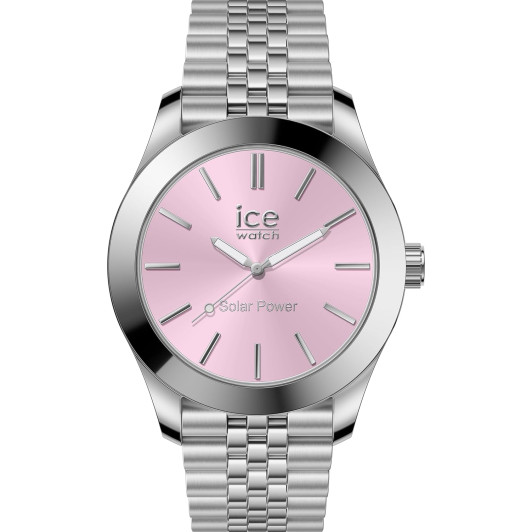 Ice Watch® Analog 'Ice Steel - Silver Light Pink' Damen Uhr (Small) 023790