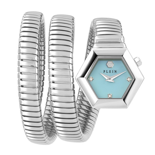 Philipp Plein® Analoog &#039;$nake hexagon&#039; Dames Horloge PWZAA0625