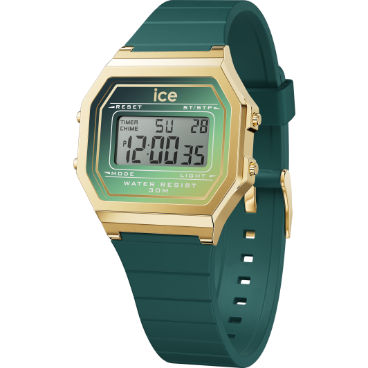 Ice Watch® Digital 'Ice Digit Retro - Verdigris Glow' Damen Uhr (Small) 023307