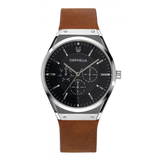 Orphelia® Multi Dial &#039;Saffiano&#039; Heren Horloge OR71906