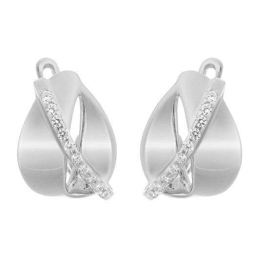 Orphelia® 'Idia' Damen Sterling Silber Ohrstecker - Silber ZO-7086