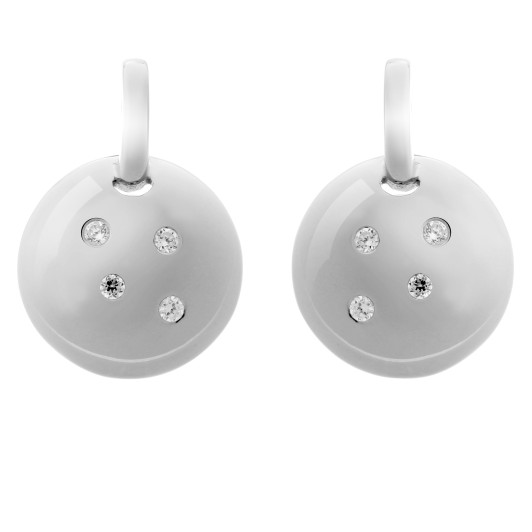 Orphelia® 'Linn' Damen Sterling Silber Ohrhänger - Silber ZO-7130