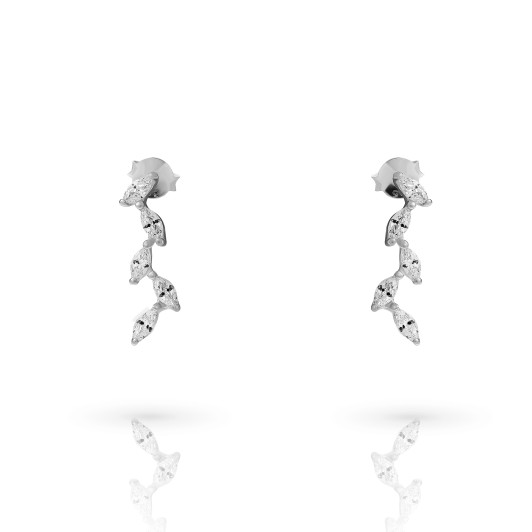 Orphelia® &#039;Charlene&#039; Femmes Argent Boucle d&#039;oreille - Argent ZO-7568