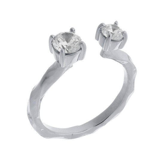 Orphelia® Damen Sterling Silber Ring - Silber ZR-7128