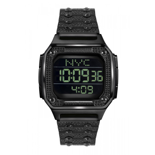 Philipp Plein® Digitaal &#039;Hyper $hock&#039; Dames Horloge PWHAA1421