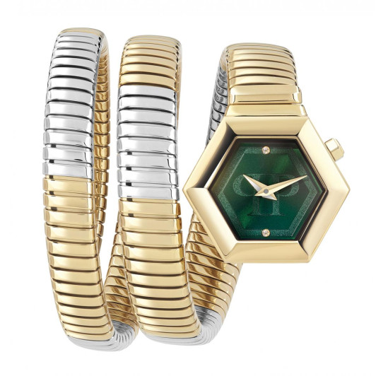 Philipp Plein® Analogue '$nake Hexagon' Women's Watch PWZAA0323