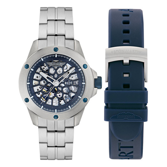 Aston Martin® Analogique 'Thrill Rim' Hommes Montre MTRR1F504