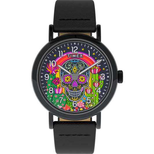 Timex® Analogue 'Weekender Day Of The Dead' Men's Watch TW2Y15900