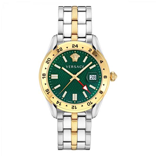 Versace® Analoog &#039;Greca time gmt&#039; Heren Horloge VE7C00623