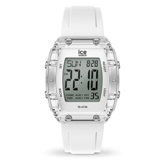 Ice Watch® Digital 'Ice Digit Boliday - White - Clear' Damen Uhr (Small) 024565