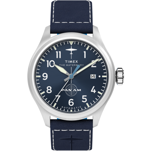 Timex® Analogue 'Waterbury X Pan Am' Men's Watch TW2Y38800