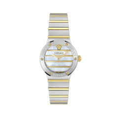 Versace® Analogue 'Greca Logo Pearl' Women's Watch VE0S00325