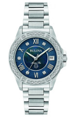 Bulova® Analoog 'Marine star' Dames Horloge 96R215