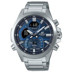 Casio® Analoog En Digitaal 'Edifice' Heren Horloge ECB-30D-2AEF