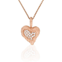 Orphelia® 'Hazel' Dames Zilver 925 925 Collier - Rosékleurig ZH-7082/1