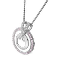 Orphelia® 'Azalea' Dames Zilver 925 925 Collier - Zilverkleurig ZH-7095