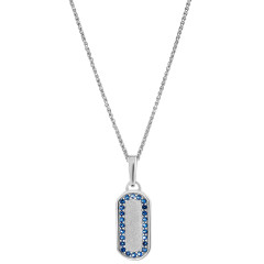 Orphelia® 'Malaga' Dames Zilver 925 925 Hanger met Ketting - Zilverkleurig ZH-7573