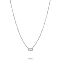 Orphelia® 'Ultimate' Women's Sterling Silver Necklace - Silver ZK-7567