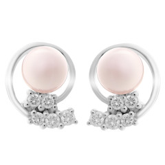 Orphelia® 'Alanna' Femmes Argent Puce d'oreille - Argent ZO-7117