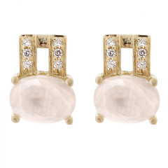 Orphelia® 'Alena' Femmes Argent Puce d'oreille - Or ZO-7122/G
