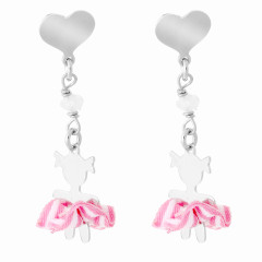 Orphelia® 'Cute' Kind Zilver 925 925 Oorhangers - Zilverkleurig ZO-7133