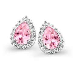 Orphelia® 'Enora' Damen Sterling Silber Ohrstecker - Silber ZO-7226/PI