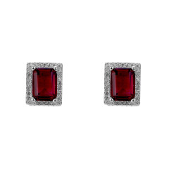 Orphelia® 'Enora' Damen Sterling Silber Ohrstecker - Silber ZO-7425/RU