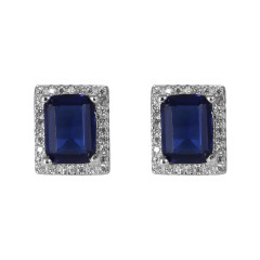 Orphelia® 'Enora' Damen Sterling Silber Ohrstecker - Silber ZO-7425/SA