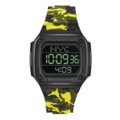 Philipp Plein® Digital 'Hyper $hock' Unisexe Montre PWHAA1722
