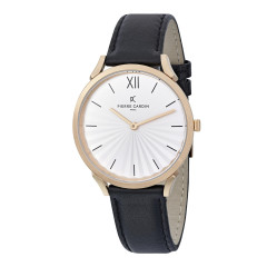 Pierre Cardin® Analoog 'Pigalle plissée' Unisex Horloge CPI.2003