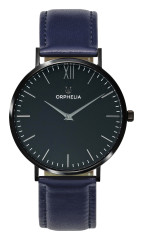 Orphelia® Analogue 'Blackline' Men's Watch OR61802