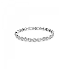 Swarovski® 'Angelic' Women's Base Metal Bracelet - Silver 5071173