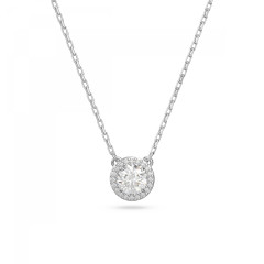Swarovski® 'Constella' Women's Base Metal Pendant - Silver 5636264