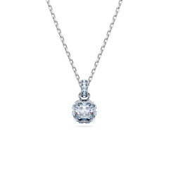 Swarovski® 'Birthstone' Women's Base Metal Necklace - Silver 5651794