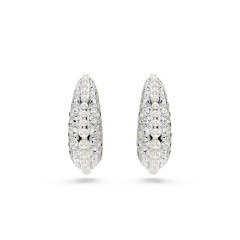 Swarovski® 'Sublima' Women's Base Metal Drop Earrings - Silver 5692107