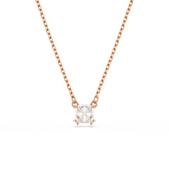 Swarovski® 'Matrix' Women's Gold Plated Metal Necklace - Rose 5701904