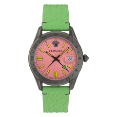 Versace® Analogue 'Greca Time Gmt' Men's Watch VE7C00323