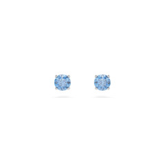 Swarovski® 'Stilla' Women's Base Metal Stud Earrings - Silver 5734250