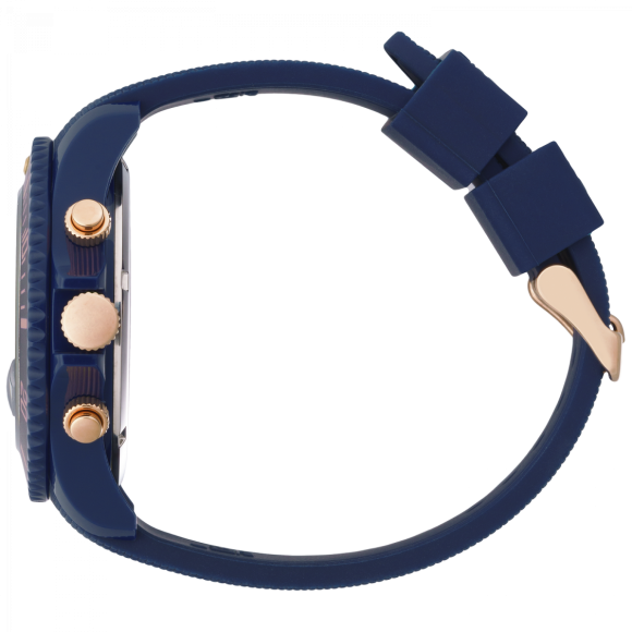 Ice Watch® Chronograph 'Ice Chrono - Dark Blue Rose-gold' Men's Watch 020621